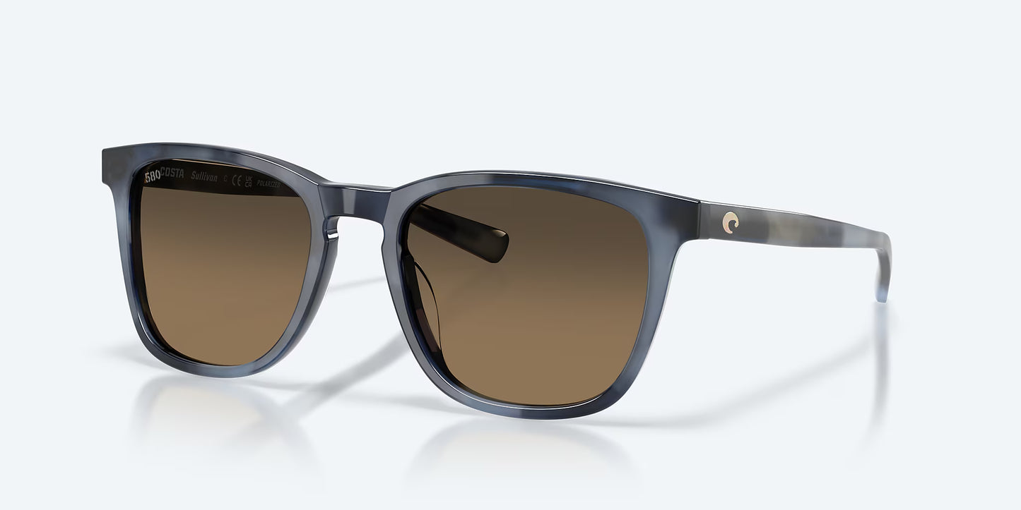 Sullivan Somos Blue Tortoise 580g w/ Copper Gradient | Costa Sunglasses