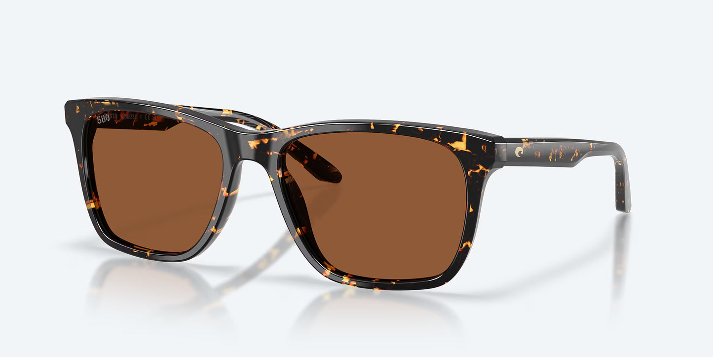 Gravels Tortoise 580g w/ Copper Lens | Costa Sunglasses