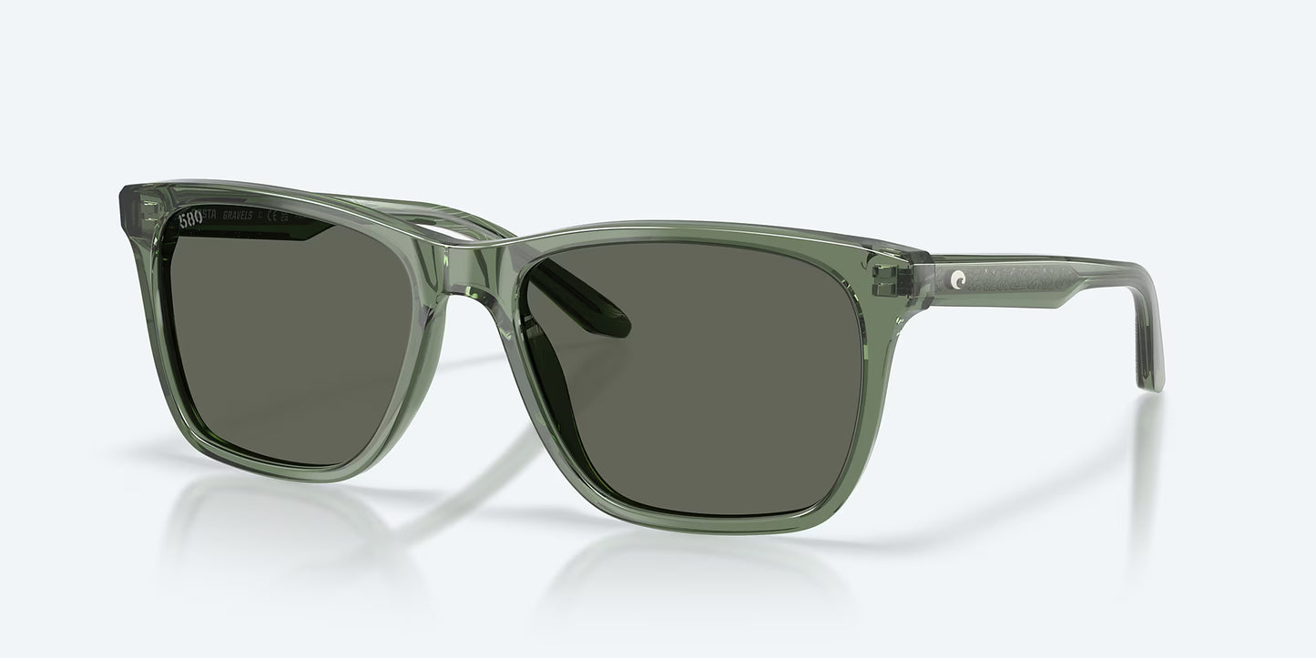 Gravels Algae Green 580g w/ Gray Lens | Costa Sunglasses