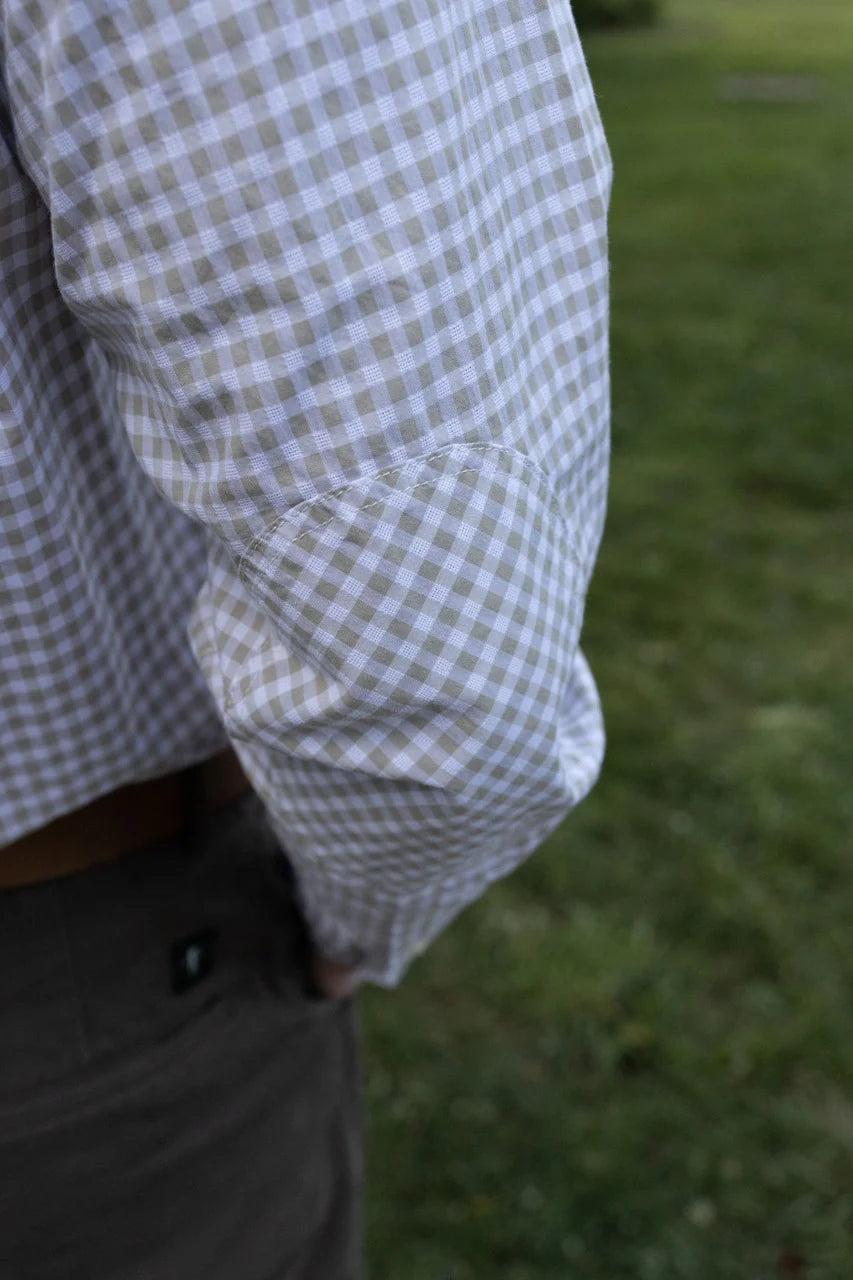 Ball + Buck | Sportsman Shirt, Gingham Grey