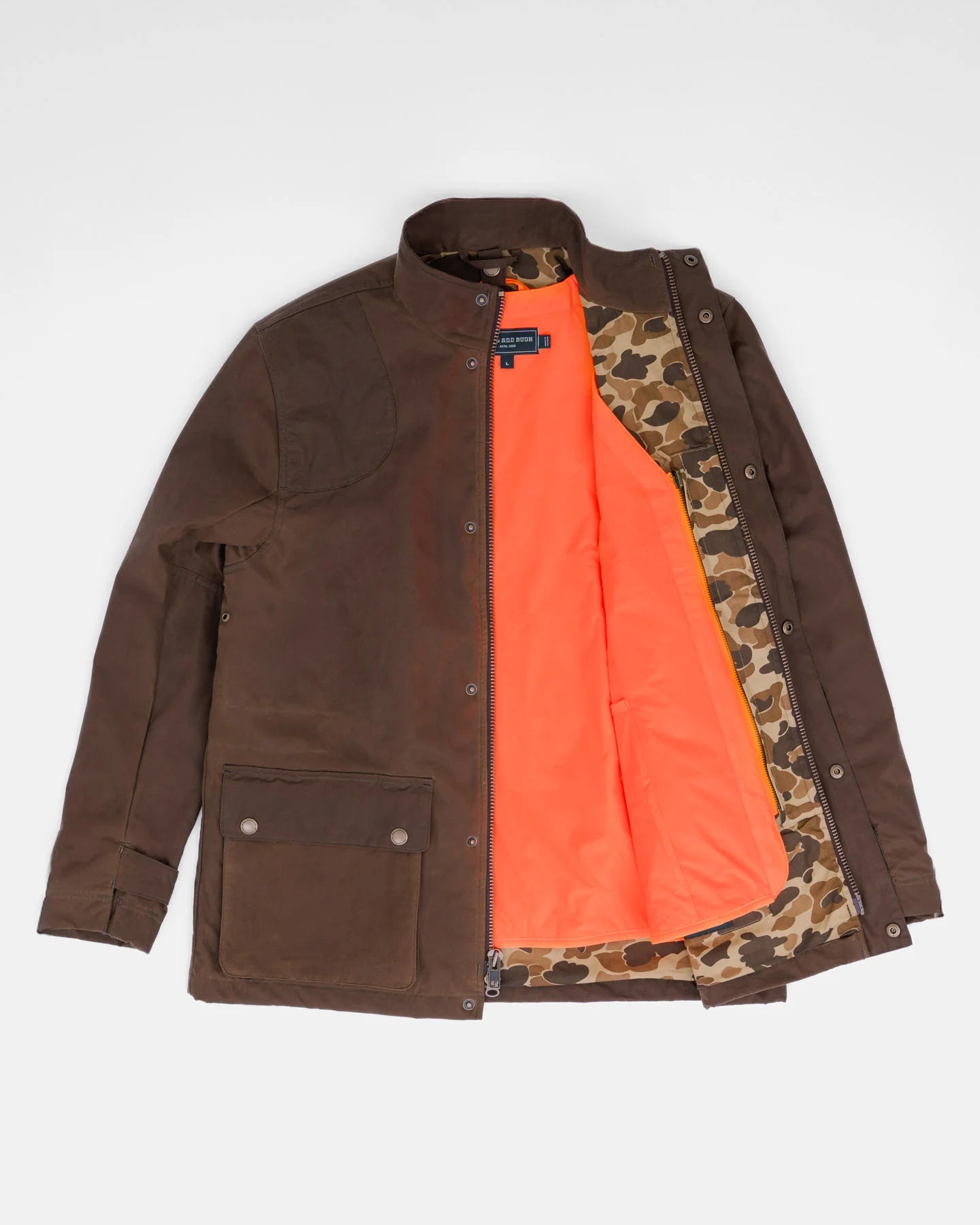 Ball + Buck | Quilted Insulated Liner Vest, Blaze Orange
