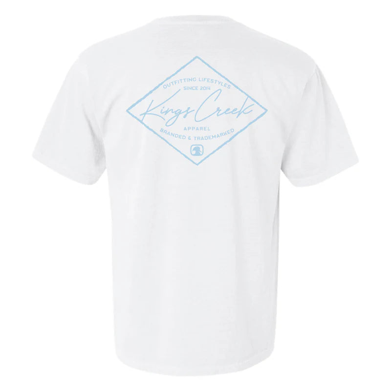 Kings Creek | White Craftsman Tee