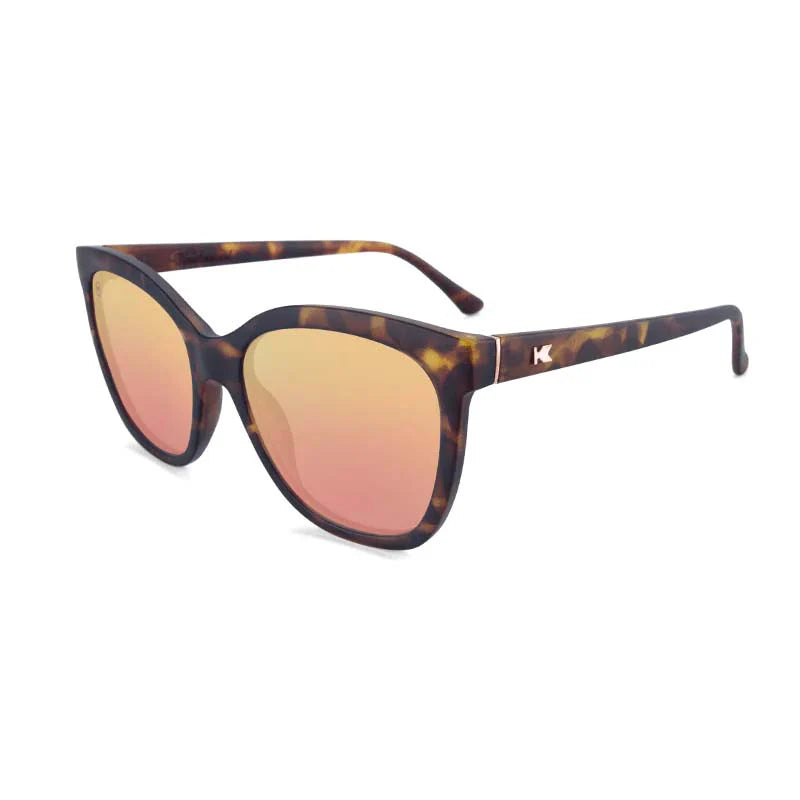Knockaround Sunglasses | Rose Gold Deja Views, Matte Tortoise