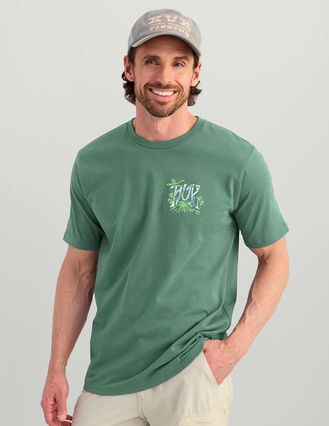 Huk | Night Sword Tee, North Atlantic