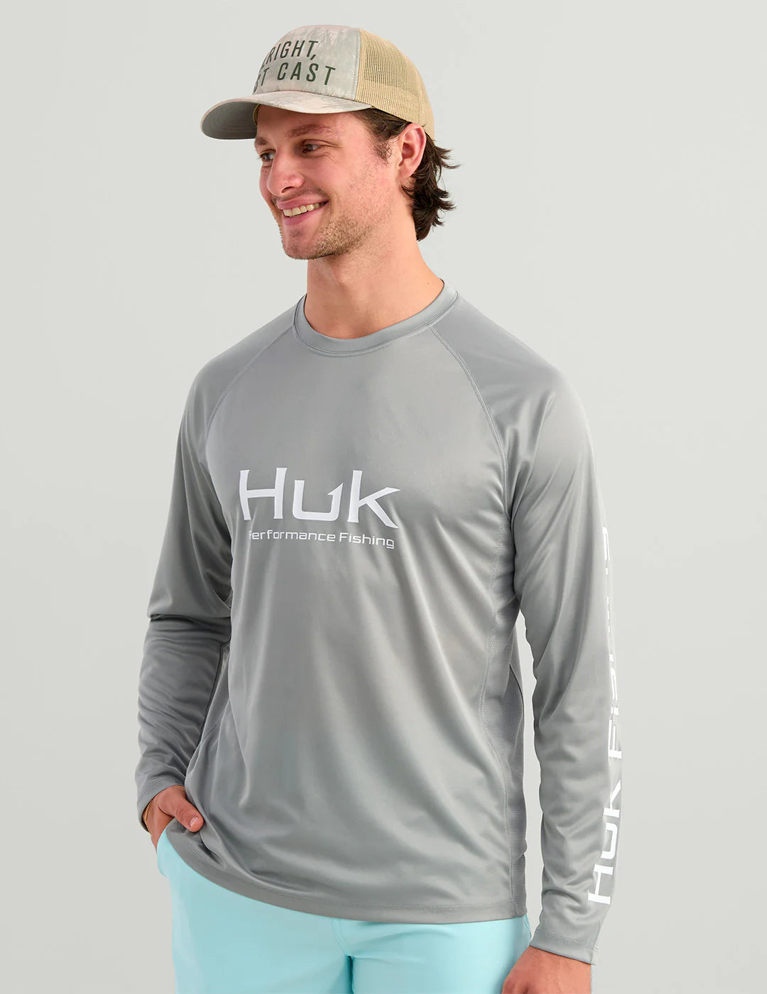 Huk | Pursuit Performance Crew, Sharkskin
