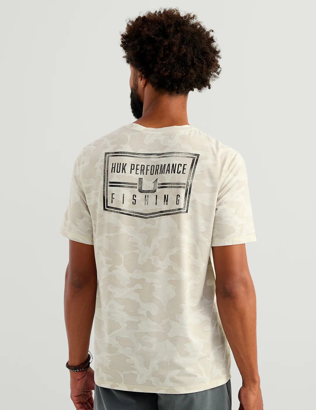 Huk | Drift Performance Tee, Birch Camo
