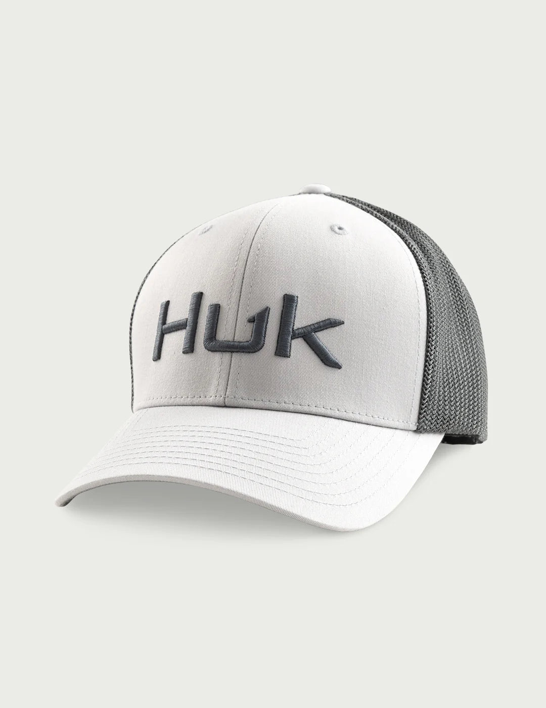 Huk | Embroidered 110 Trucker Hat, Harbor Mist