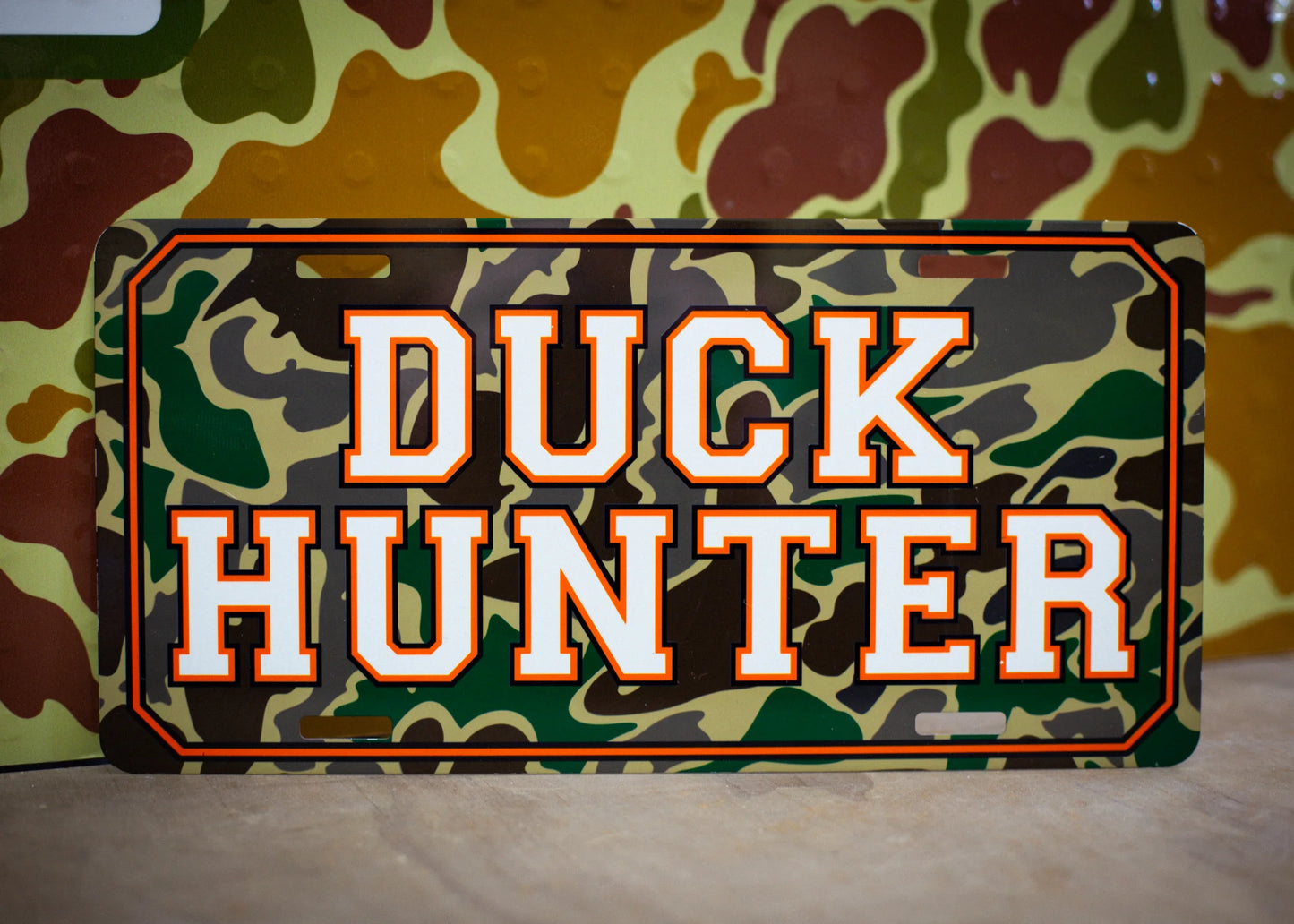Duck Hunter Truck Tag