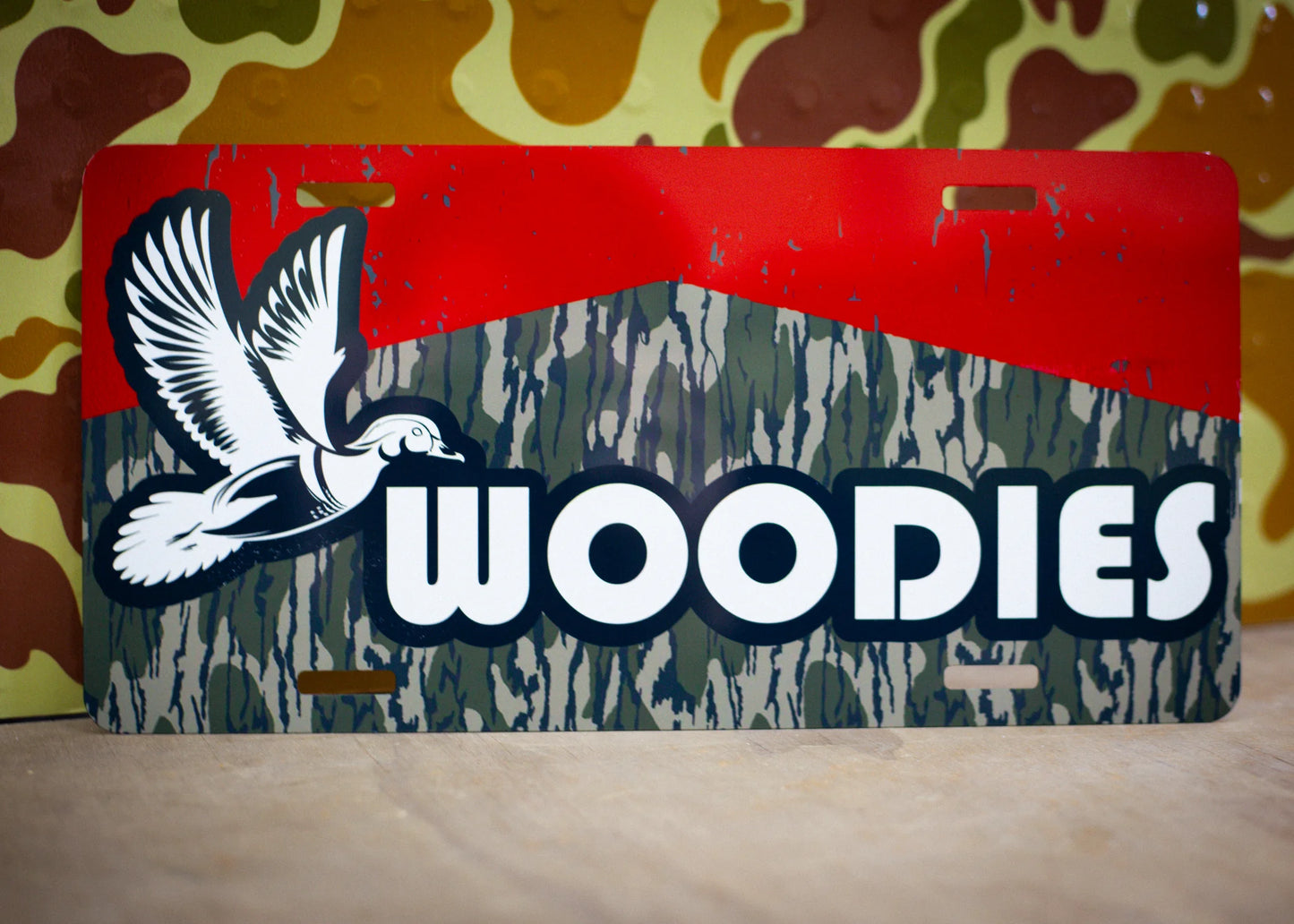 Woodies Truck Tag