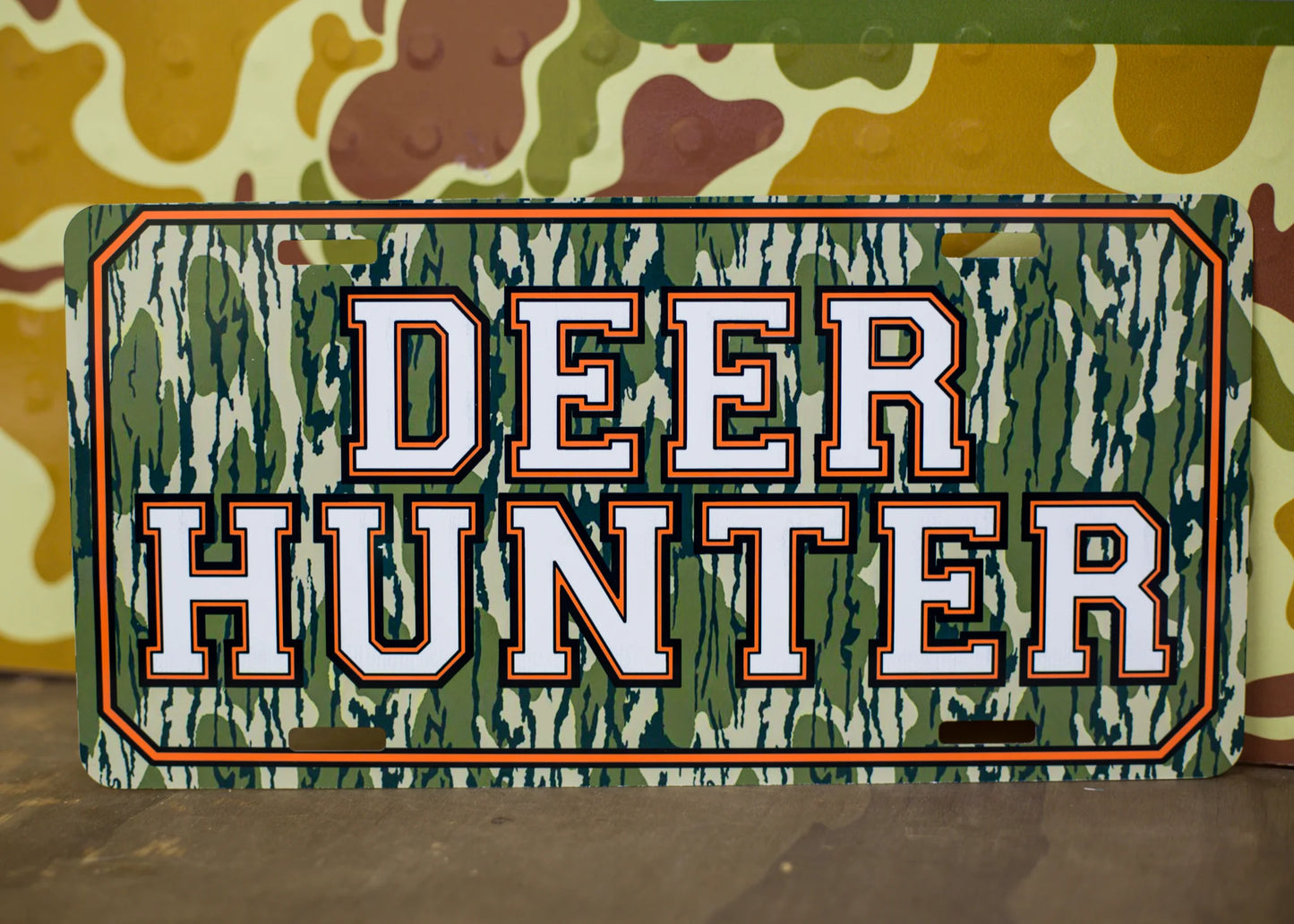 Deer Hunter Truck Tag