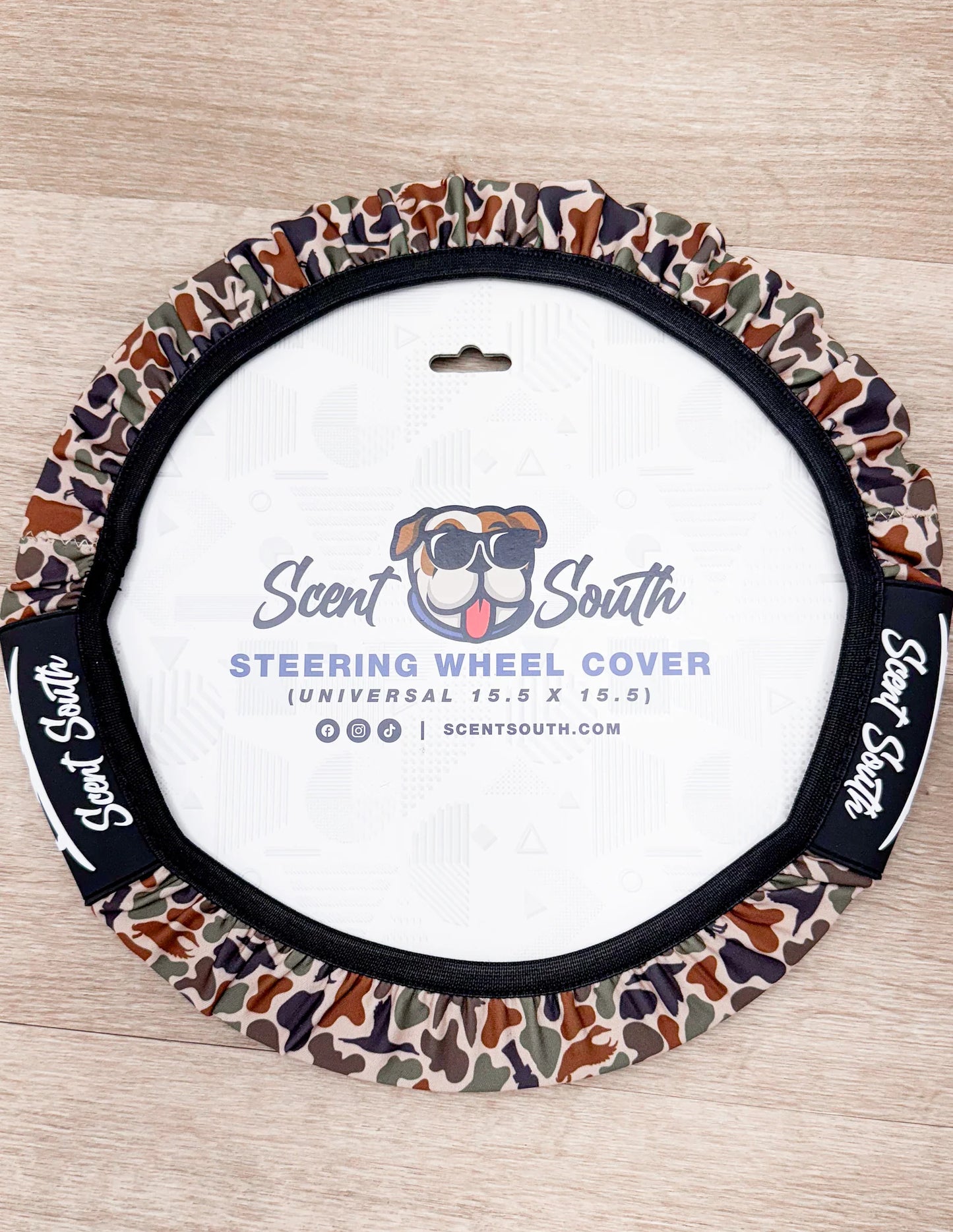 Duck Camo Steering Wheel Cover