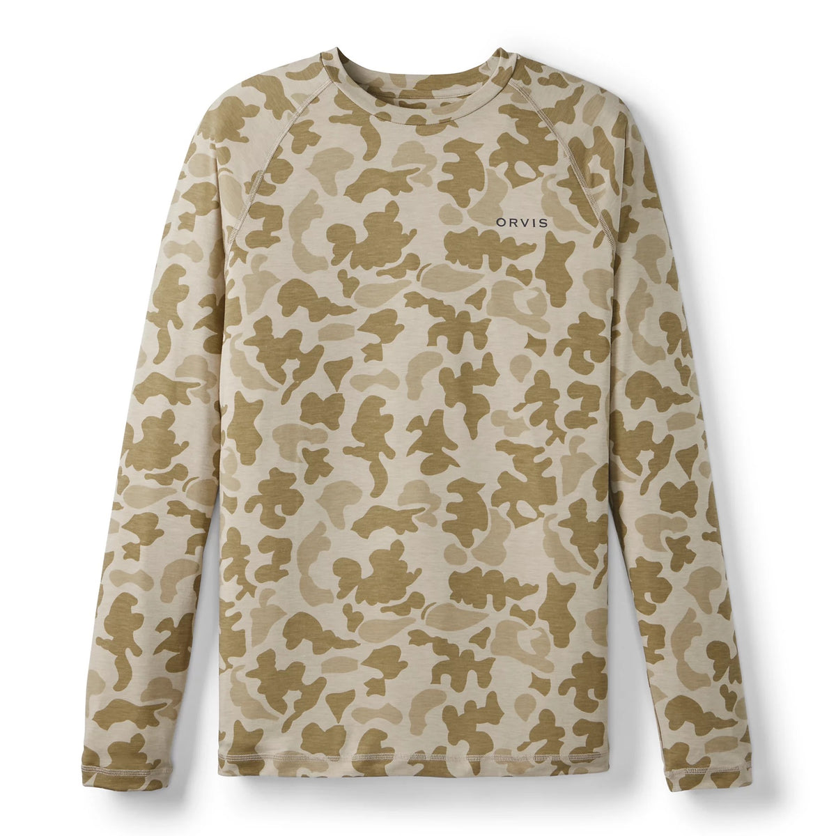ORVIS | Men's Dricast LS Crew - Dove Camo