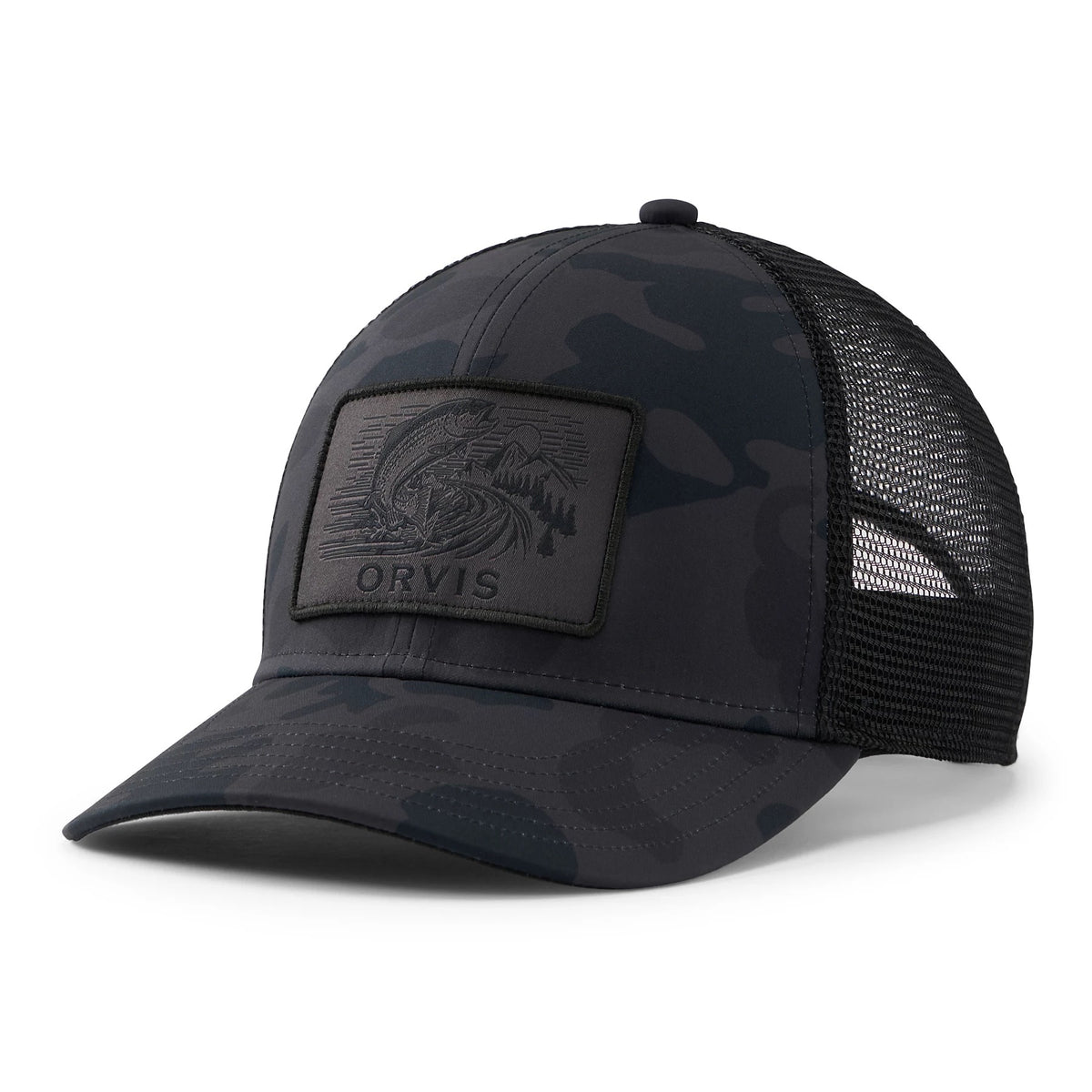 ORVIS | 1971 Camo Trucker Hat - Blackout Camo