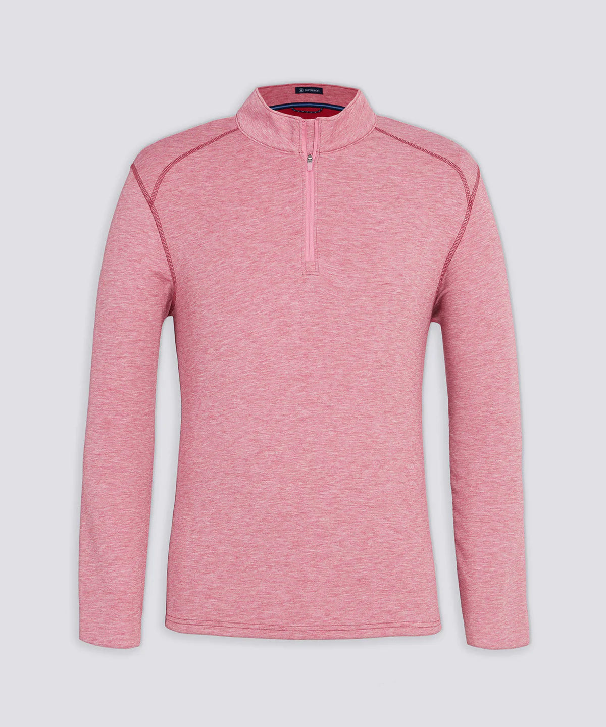 Turtleson | Stirling Quarter Zip, Syrah Heather