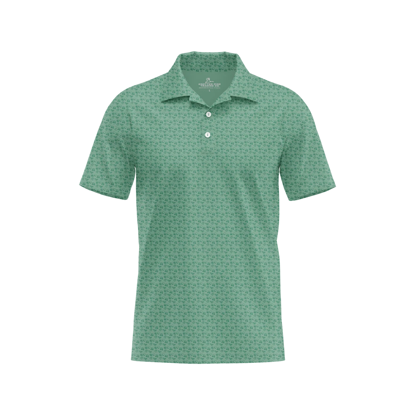 Knotted Pine | Fairway Polo, Mint