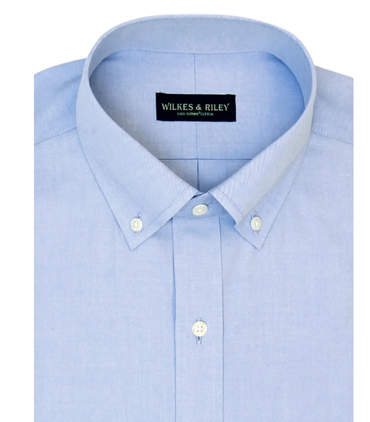 Wilkes & Riley | Classic Fit, Blue Button-Down