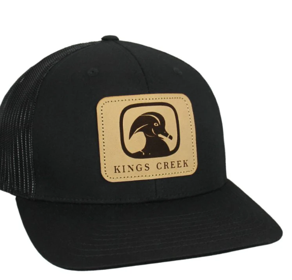 Kings Creek | Leather Patch Hat