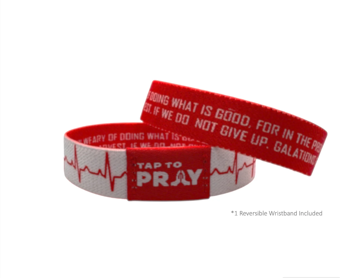 Tap to Pray- Lifeline Wristband