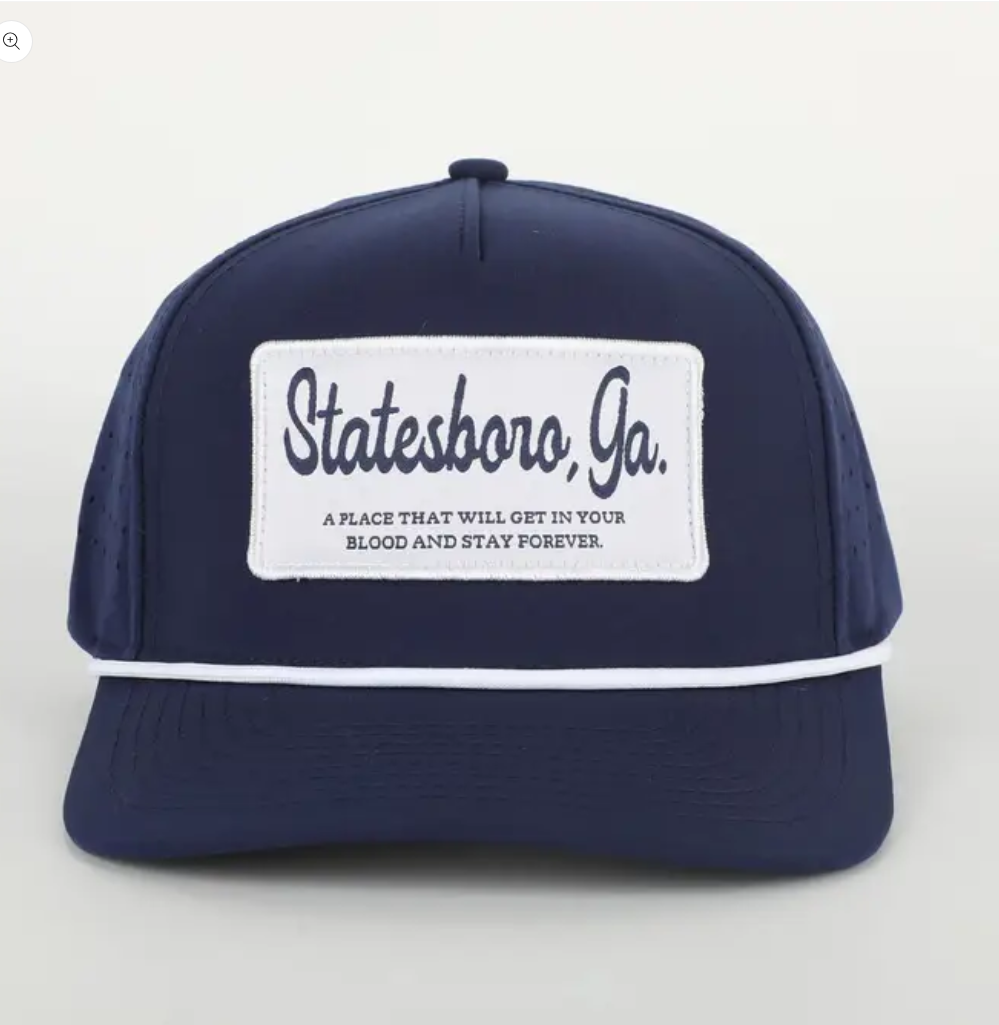 Statesboro Rope Hat with Patch