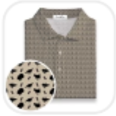 Autilove Polo | Tan Turkeys & Shells
