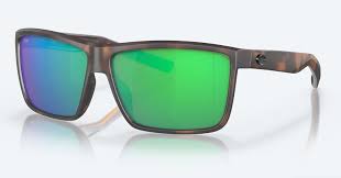 Rincon II Matte Tortoise 580g with Green Lens | Costa Sunglasses
