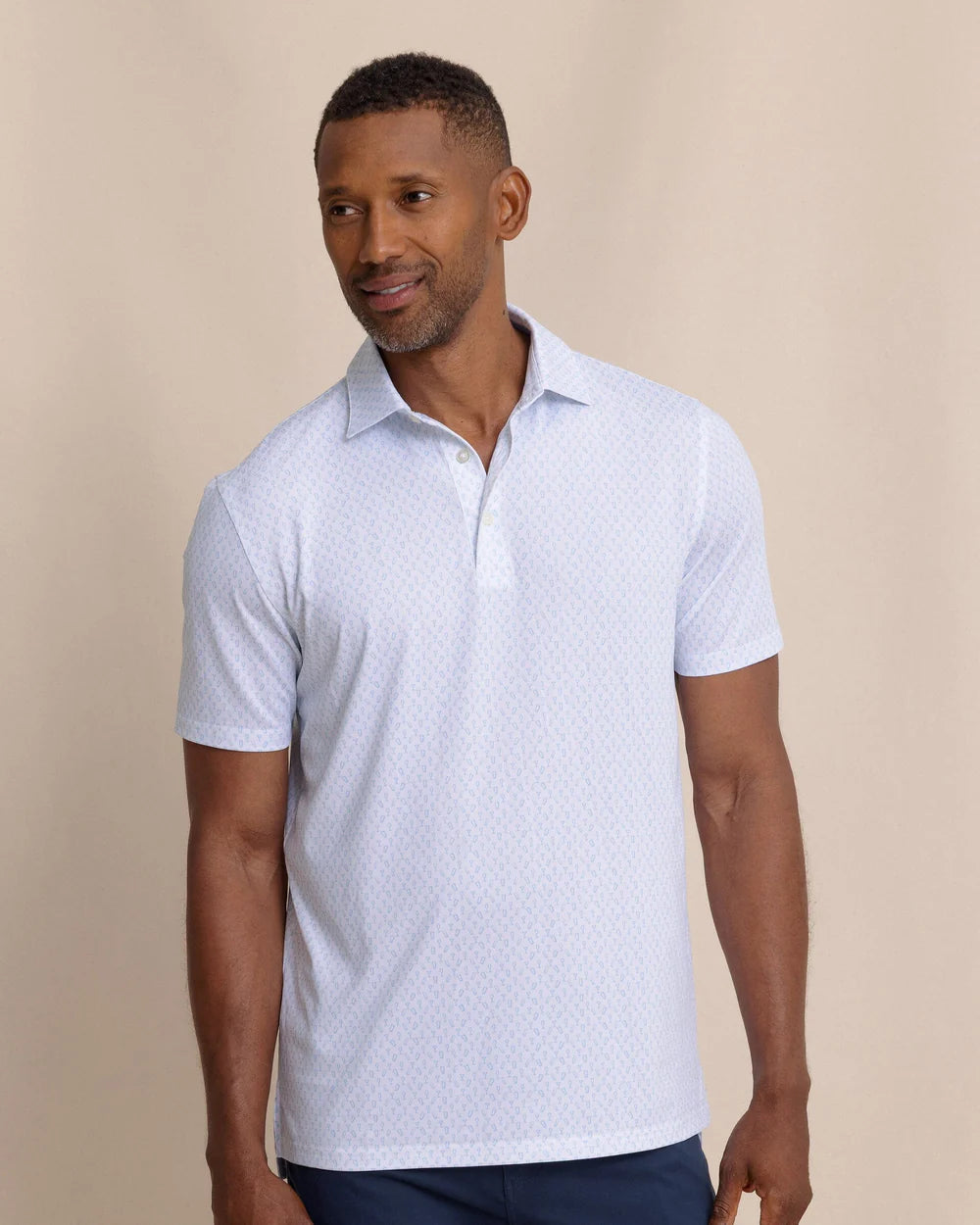 Driver Cocktail Hour Polo | Classic White