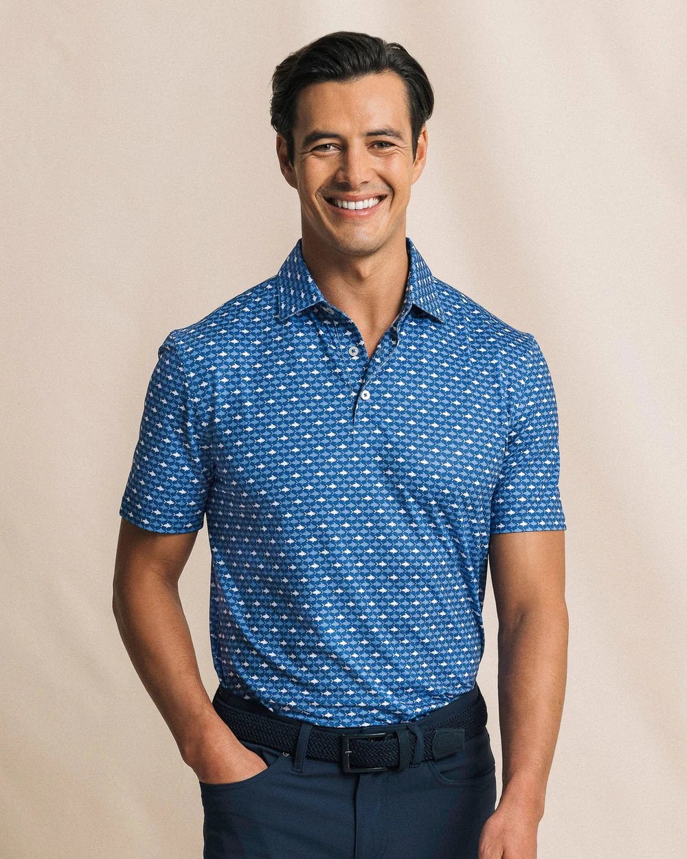 Southern Tide | Fintastic Frenzy Polo, Ocean Channel