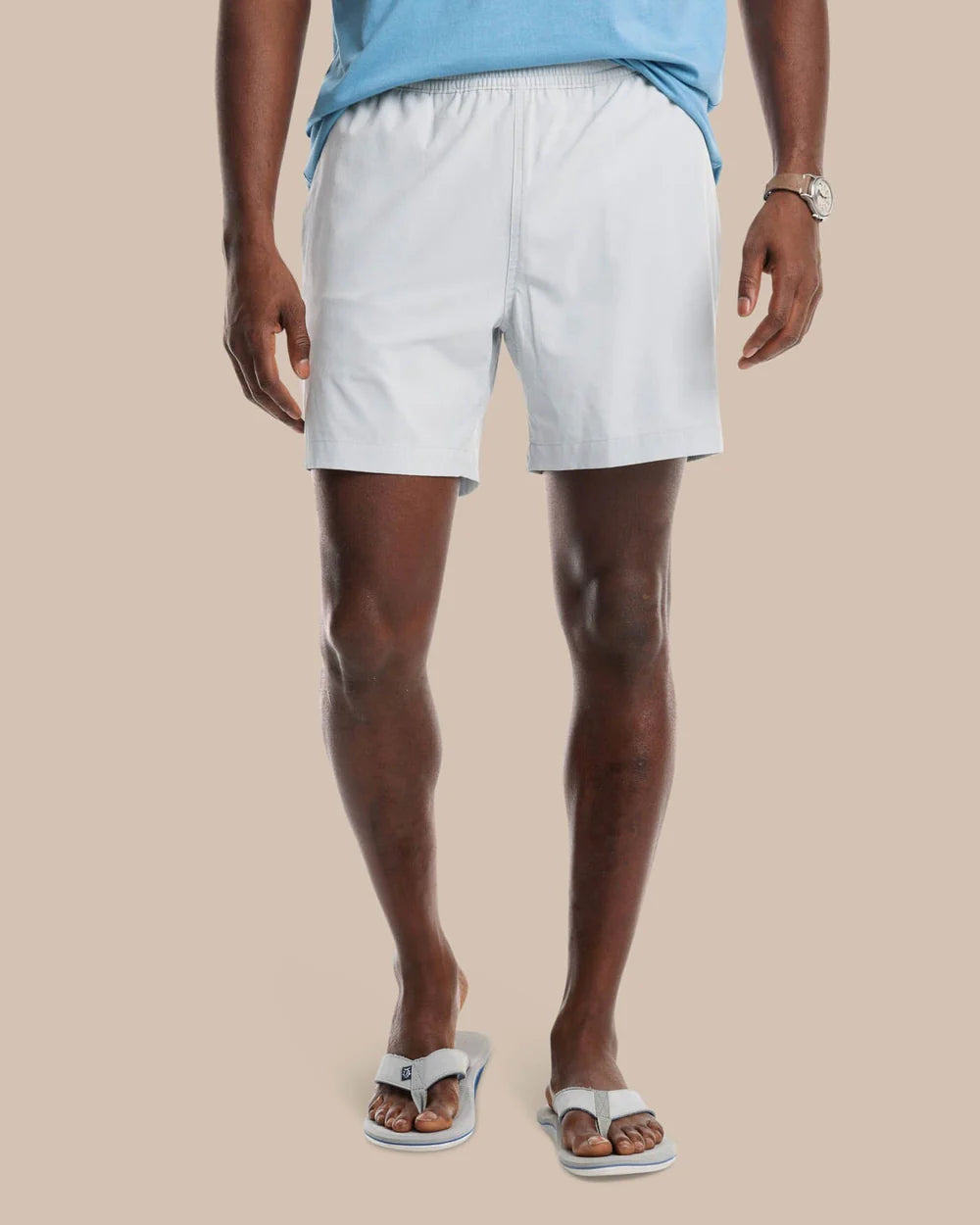 Southern Tide | Rip Channel Short 6in - Grey