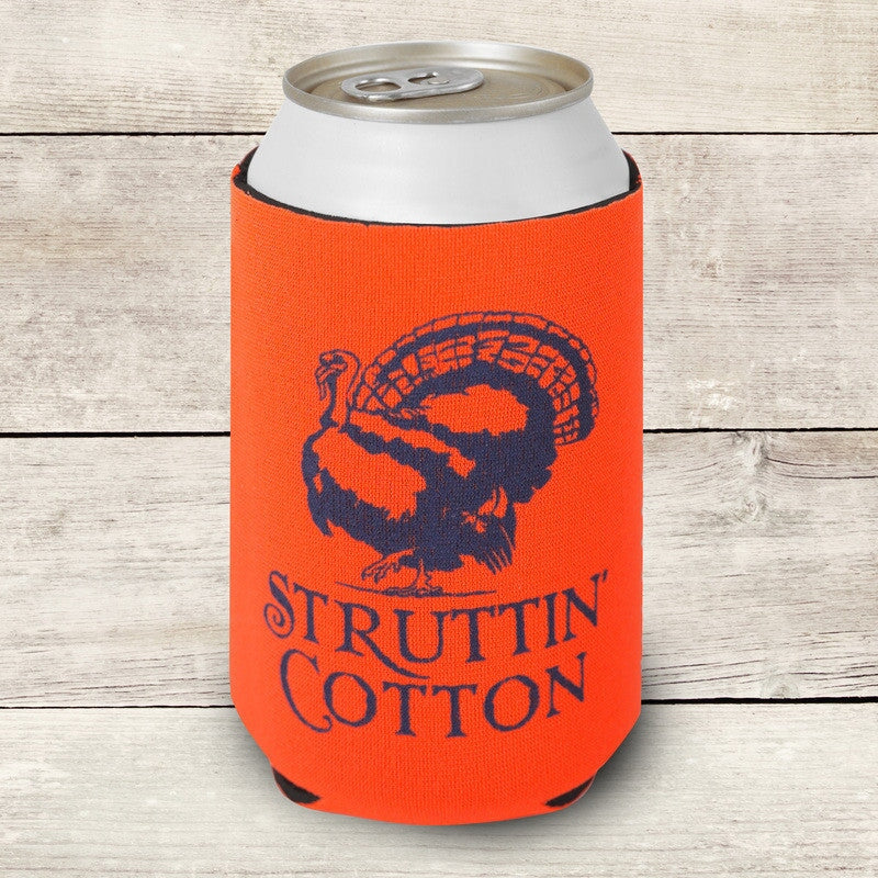 Struttin' Cotton | Can Cooler, Blaze Orange