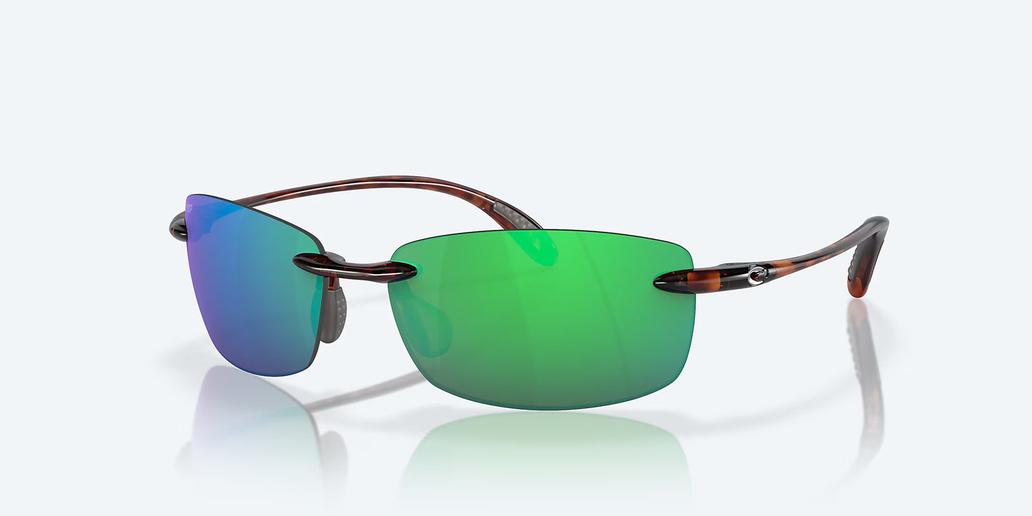 Ballast 10 Tortoise 580p w/ green lens | Costa Sunglasses