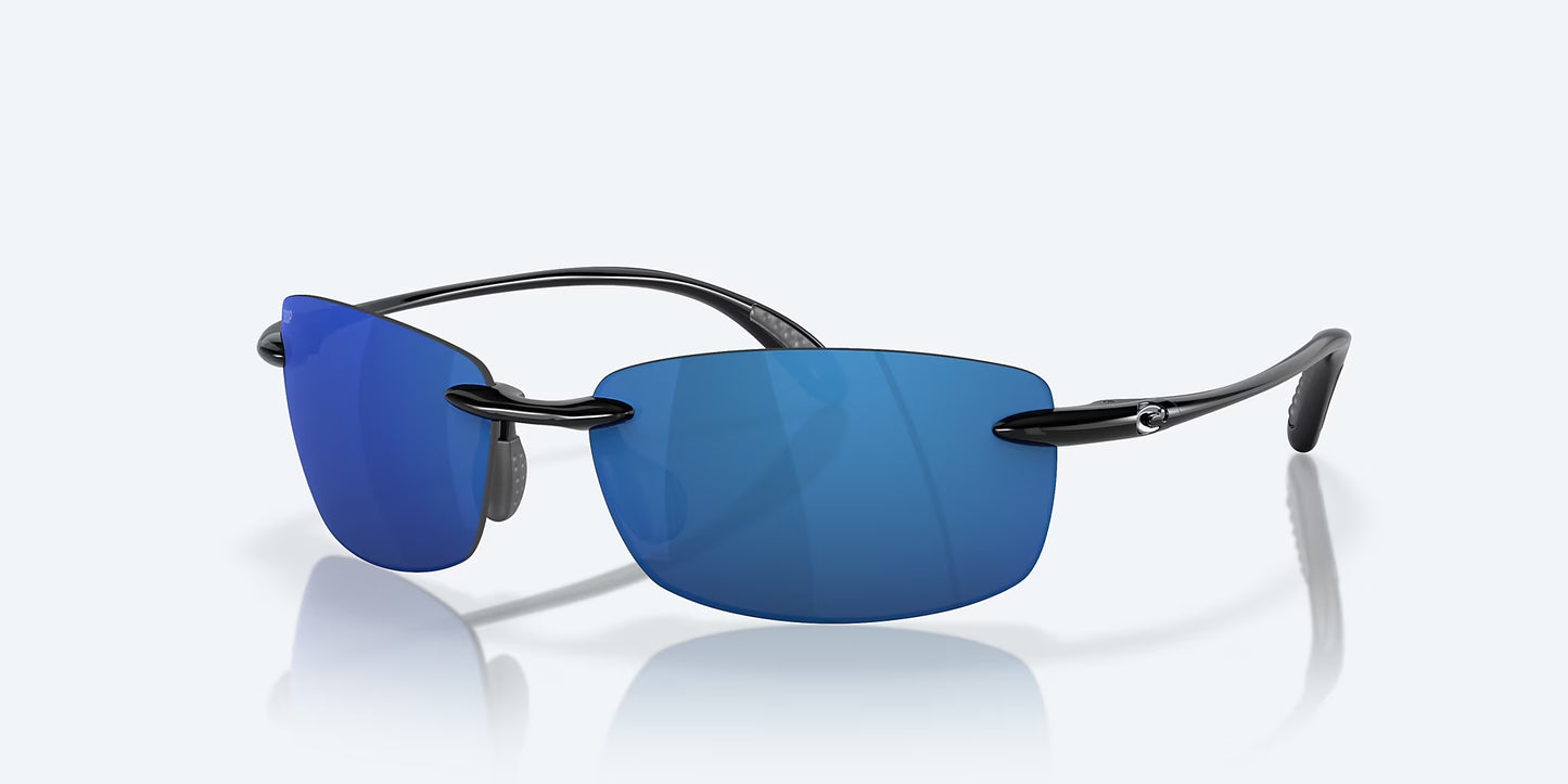 Ballast 11 Shiny Black 580p w/ Blue Lens | Costa Sunglasses