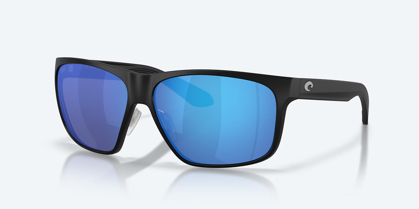 Trades Matte Black 580g w/ Blue Lens | Costa Sunglasses