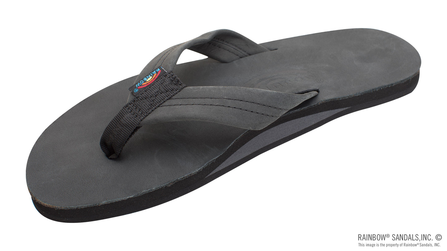 Rainbow Sandals | Men's Single Layer Premier Leather 1" Strap