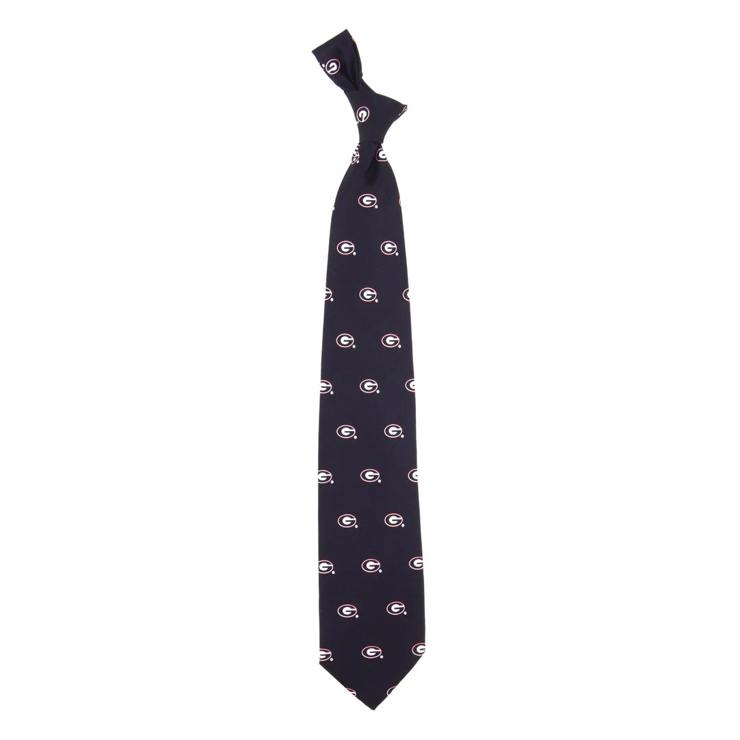 Georgia Gameday Tie | Black Logo