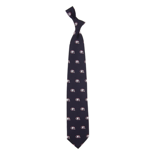 Georgia Gameday Tie | Black Logo