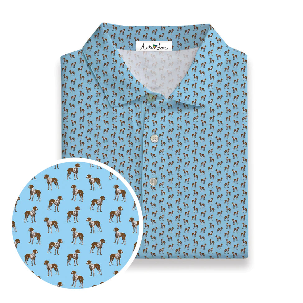 Autilove | Pointer Polo, Light Blue