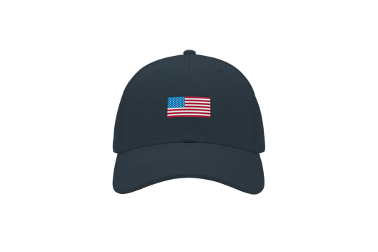 Knotted Pine | American Flag Hat, Navy