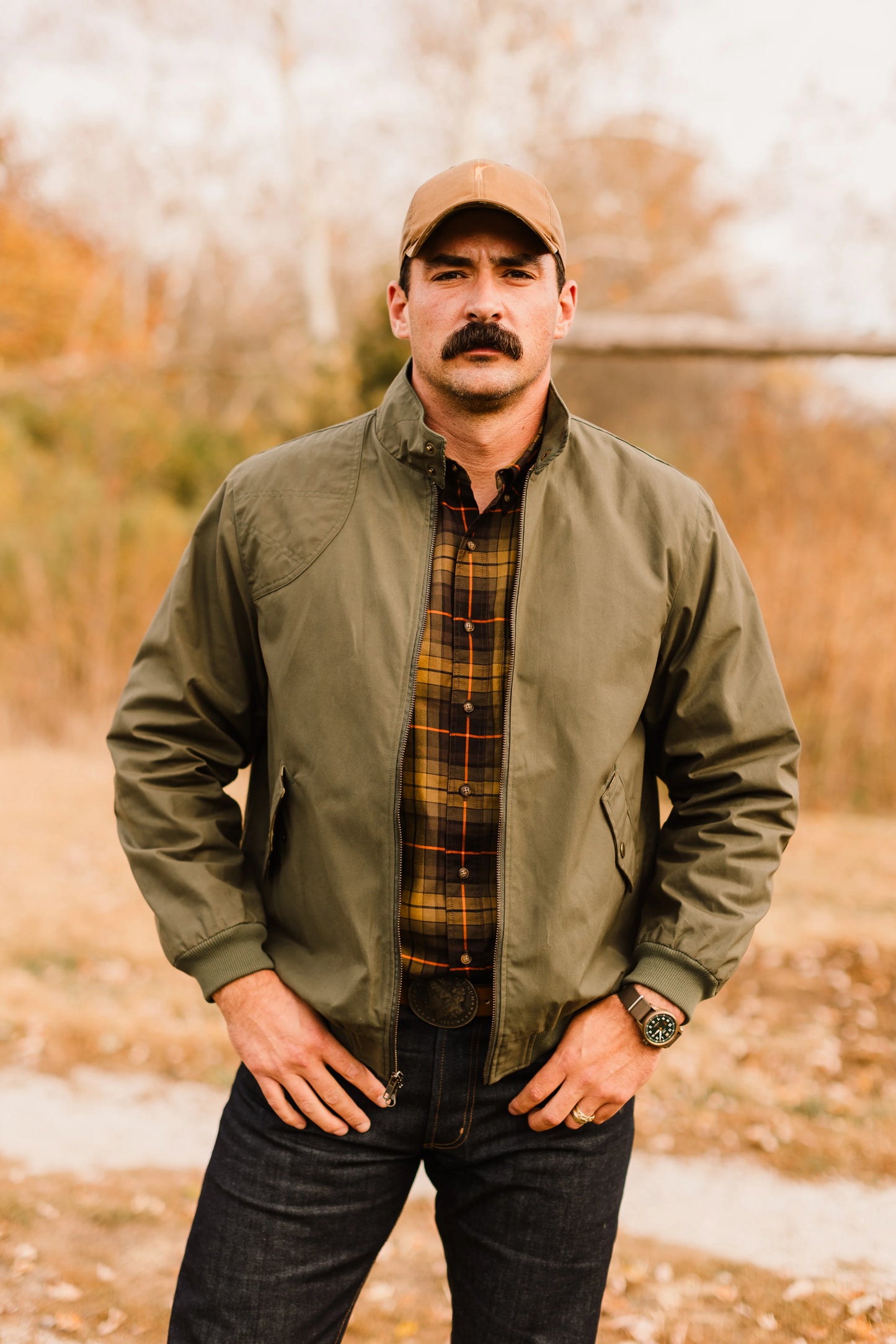 Ball + Buck | Harrington Jacket, Green