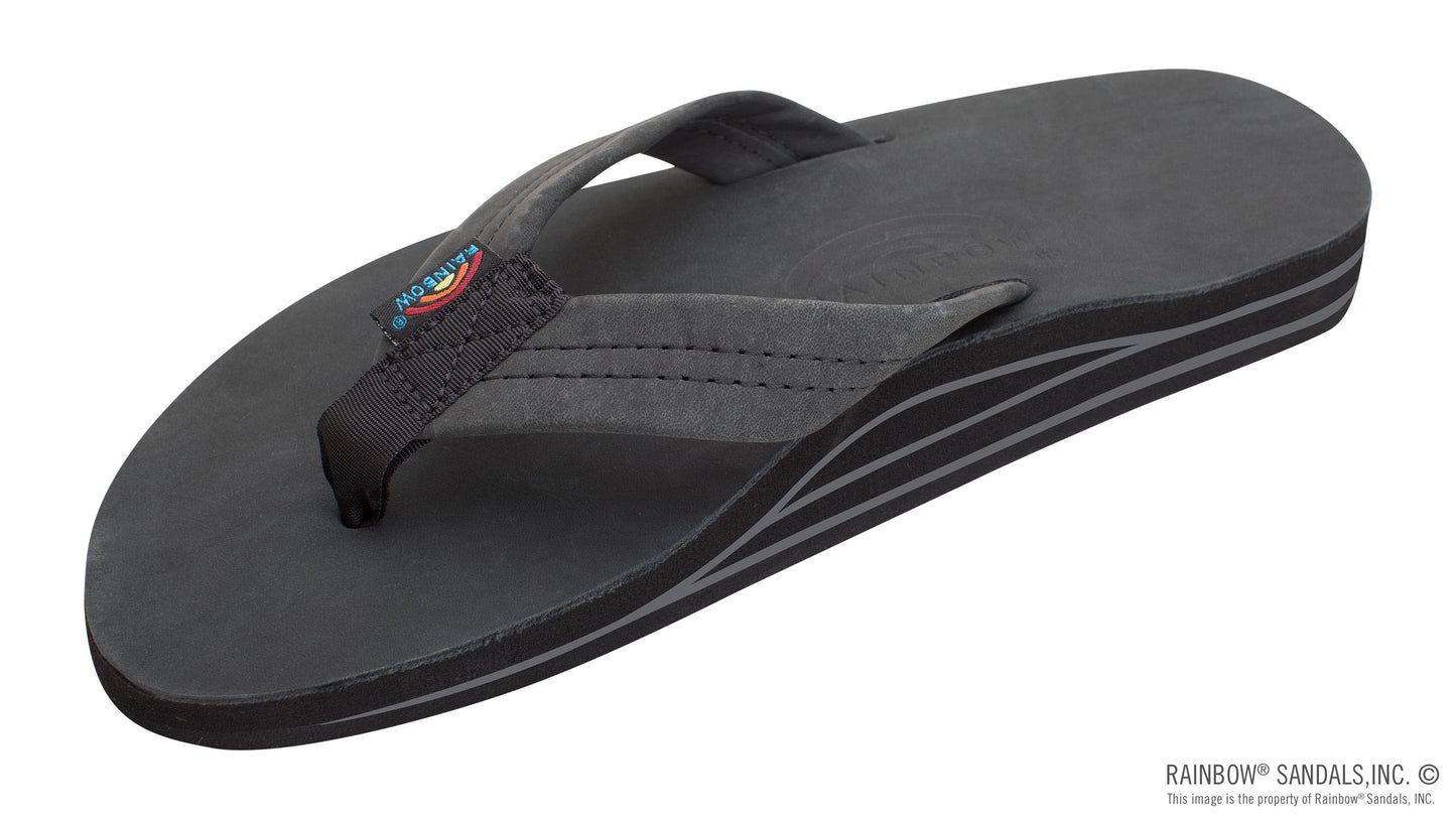 Rainbow Sandals | Men's Double Layer Premier Leather
