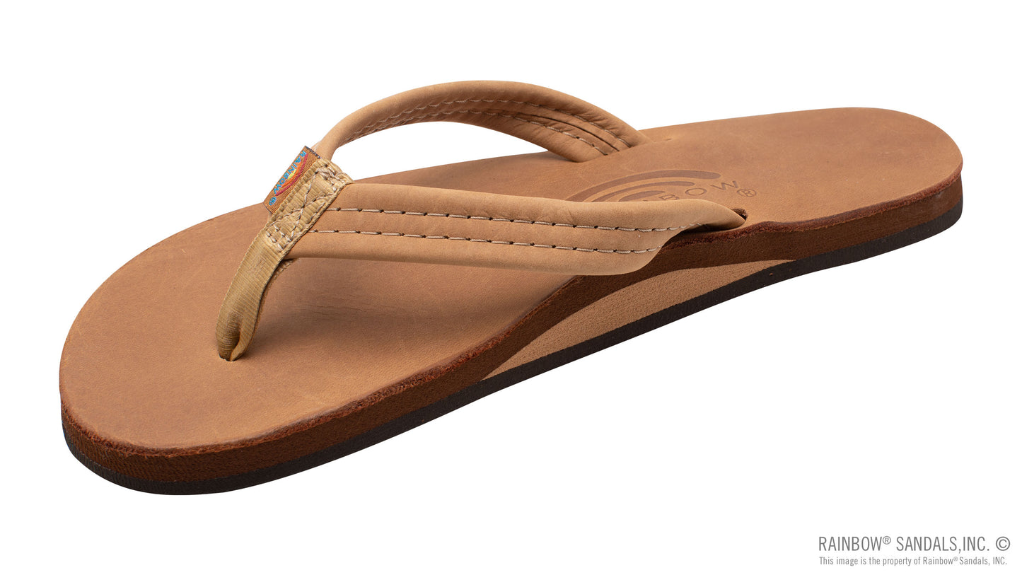 Rainbow Sandals | Double Layer Premier Leather, 3/4' Strap