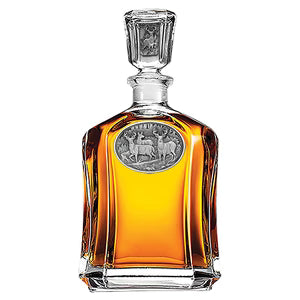 Capital Decanter with Whitetail Deer