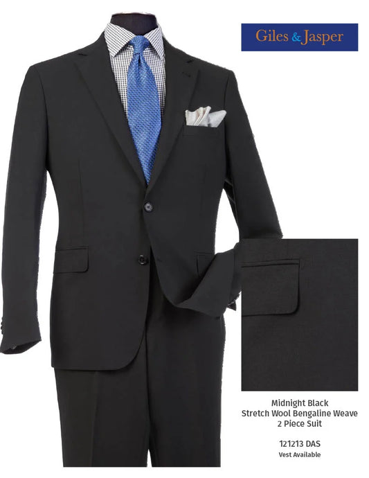 Giles & Jasper | Suit, Midnight Black