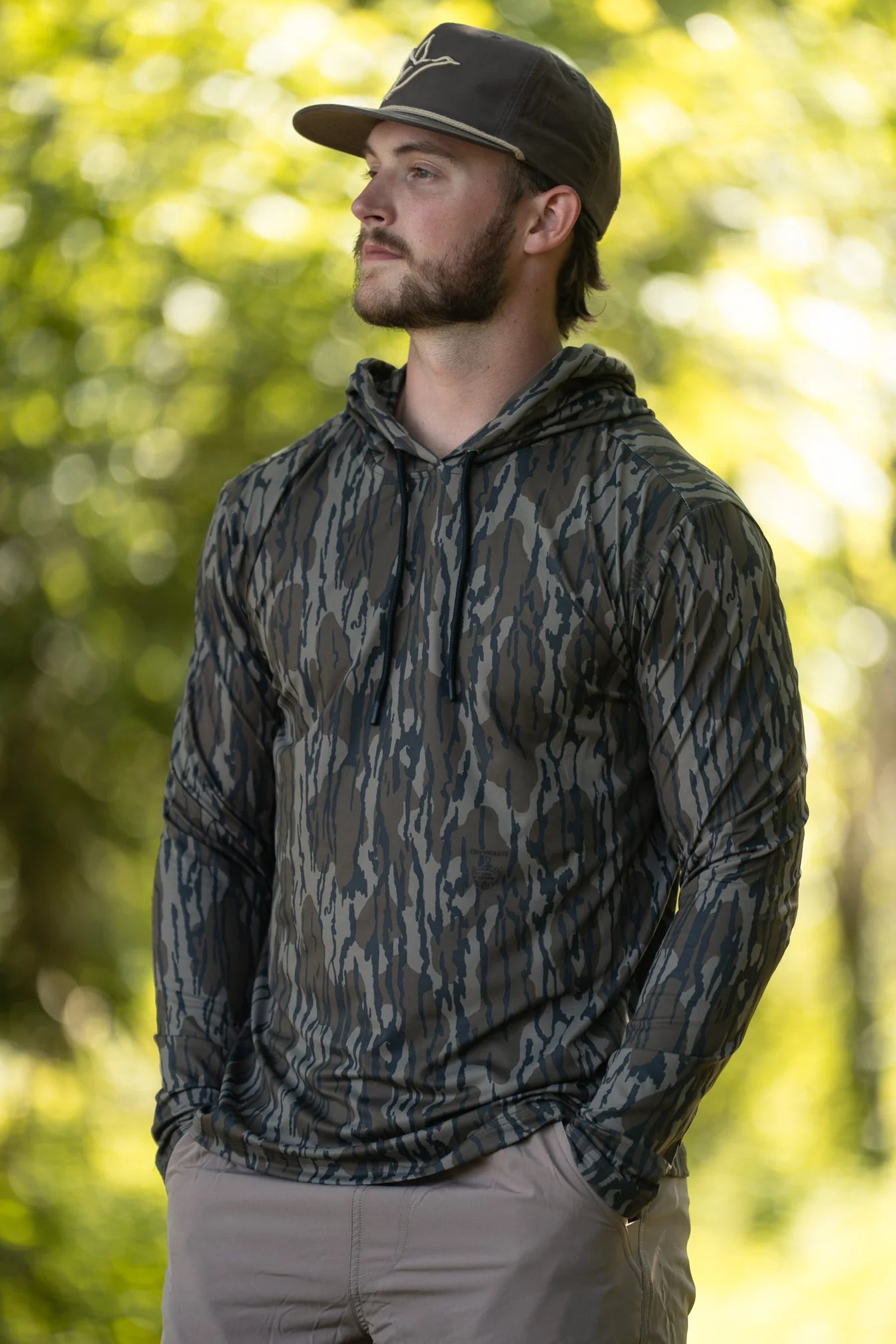 Combat Waterfowl - Lightweight Performance Hoodie | Mossy Oak Bottomland
