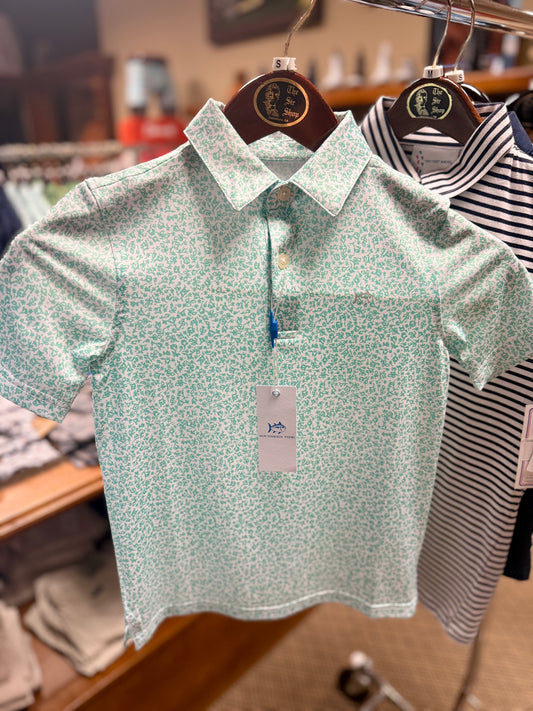 Southern Tide | Flower Frenzy Polo Youth