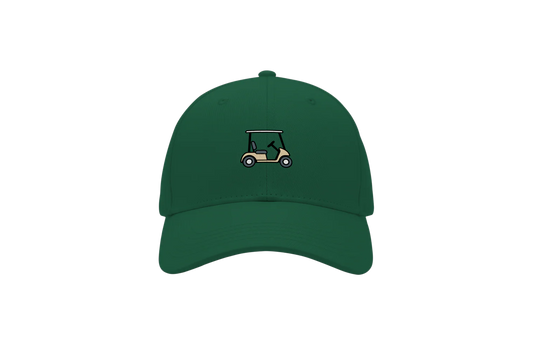 Knotted Pine | Golf Cart Hat, Green