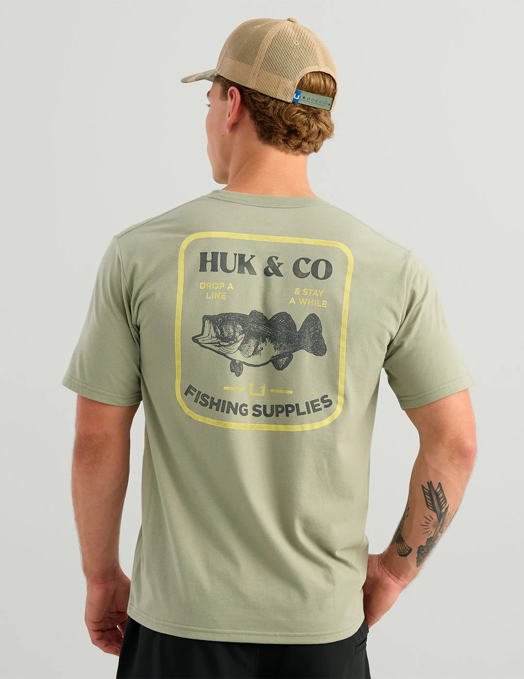 Huk | Huk & Co Tee, Seagrass