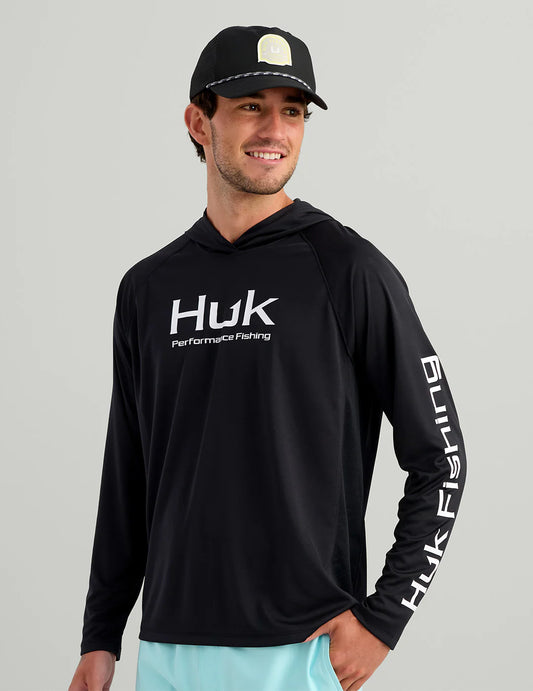 Huk | Pursuit Performance Hoodie, Black