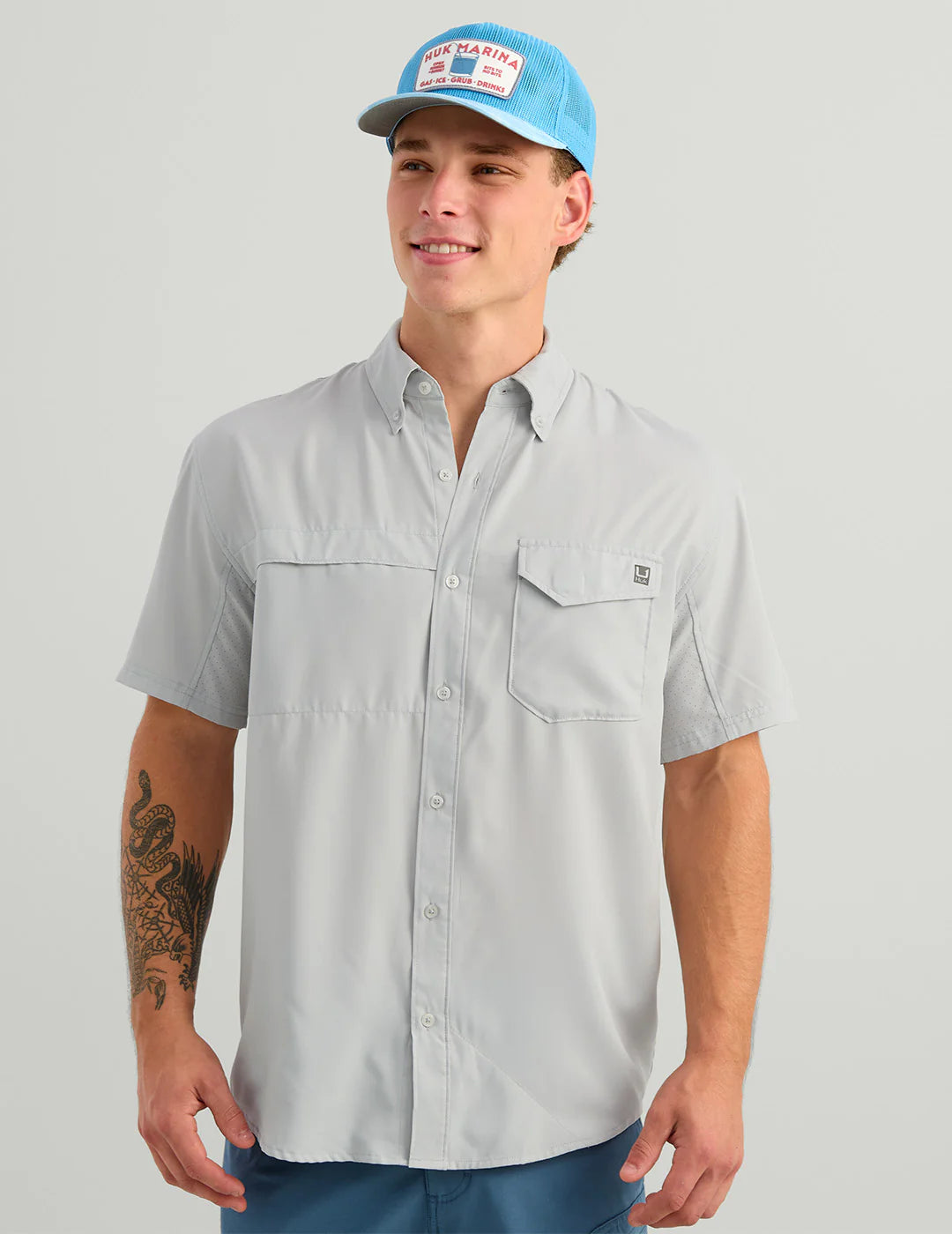 Huk | Tide Point Button Down, Seagull