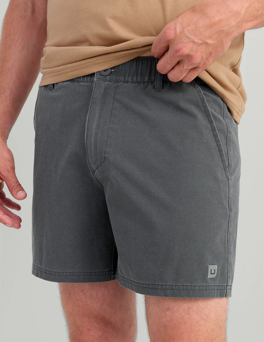 Huk | Next Level Camp Shorts, Volcanic Ash