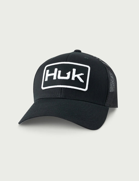 Huk | Youth - Logo Trucker Hat, Black